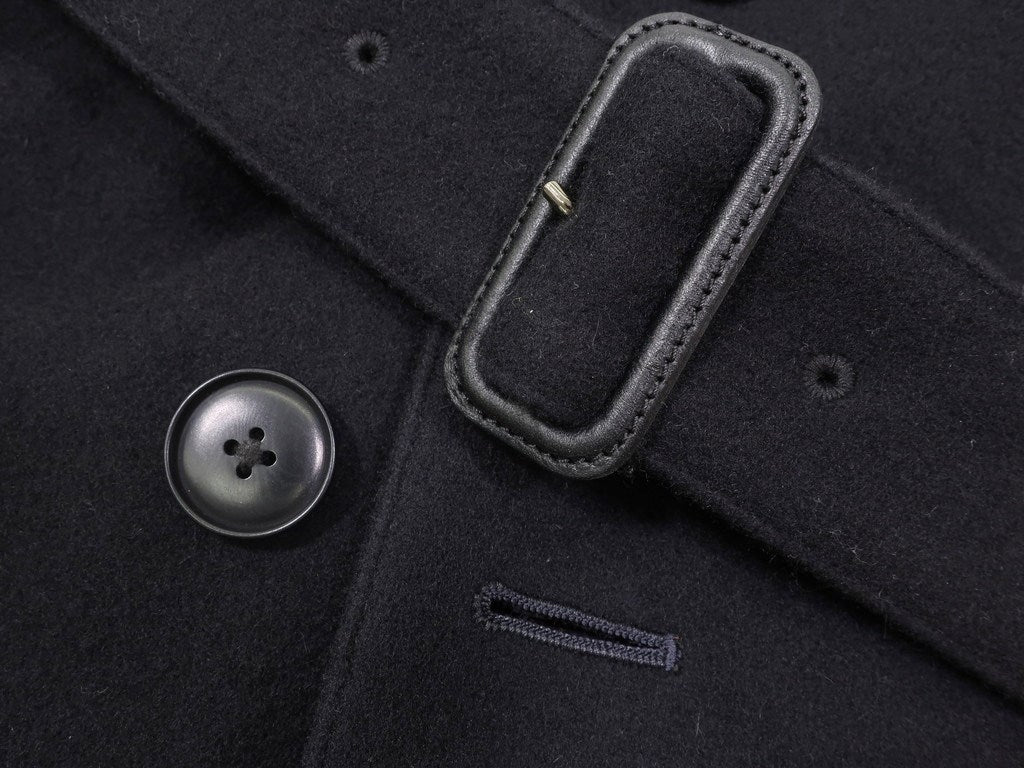 【中古】シップス SHIPS カシミア混ウールナイロン ダブルブレステッドコート ネイビー【サイズS】【NVY】【A/W】【状態ランクB】【メンズ】【10303-955578】
