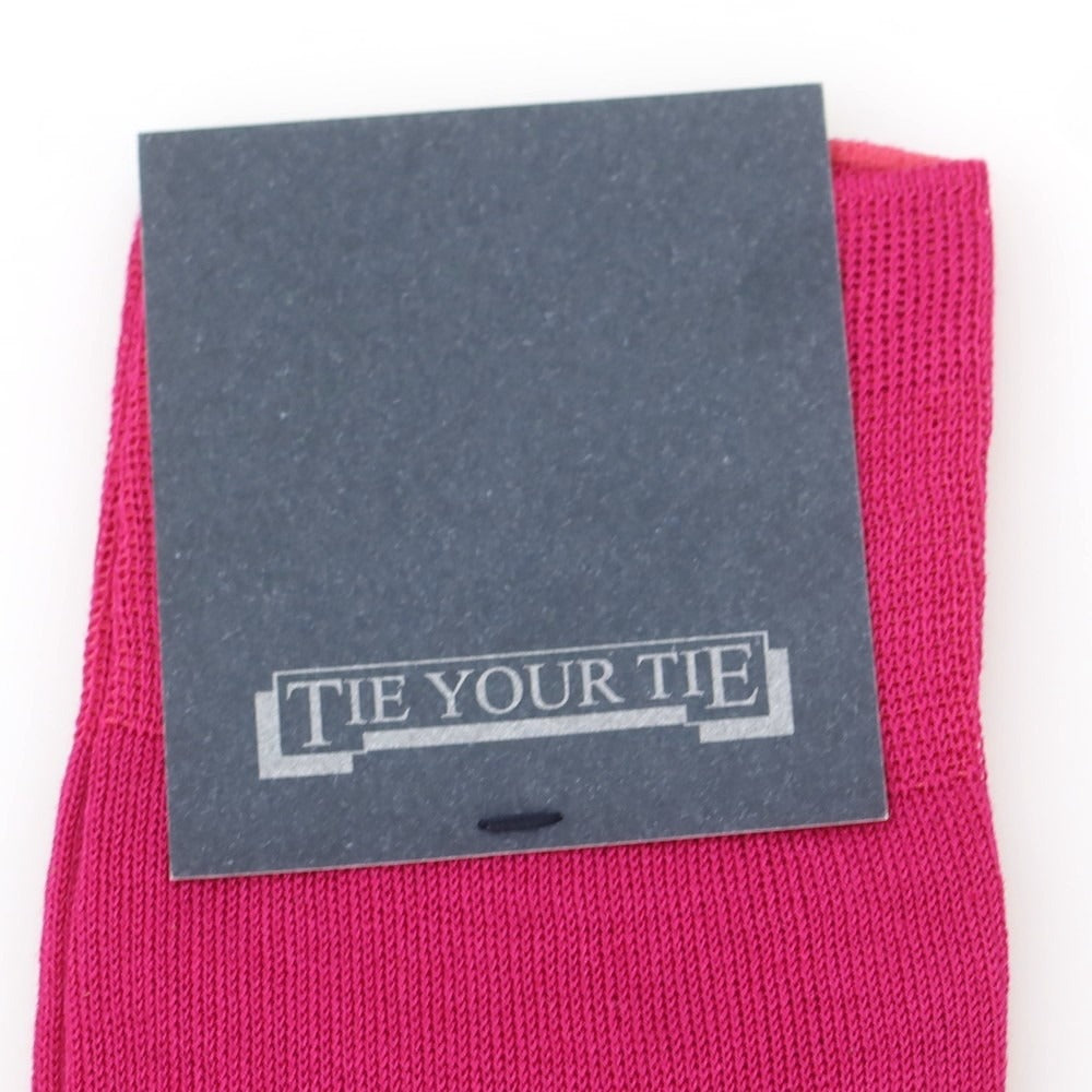 【新品】タイユアタイ TIE YOUR TIE Filo Scozia ソックス 4足セット ピンク【 10 】【 状態ランクN 】【 メンズ 】