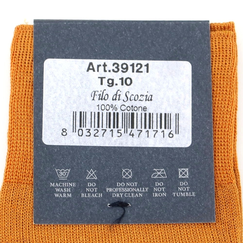 【新品】タイユアタイ TIE YOUR TIE Filo Scozia ソックス 3足セット キャメル【 10 】【 状態ランクN 】【 メンズ 】