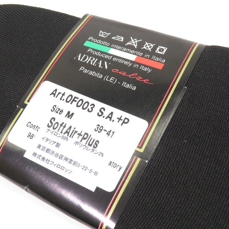 【新品】アドリアン ADRIAN ソックス
ブラック【 M (39-41) 】【 状態ランクN 】【 メンズ 】