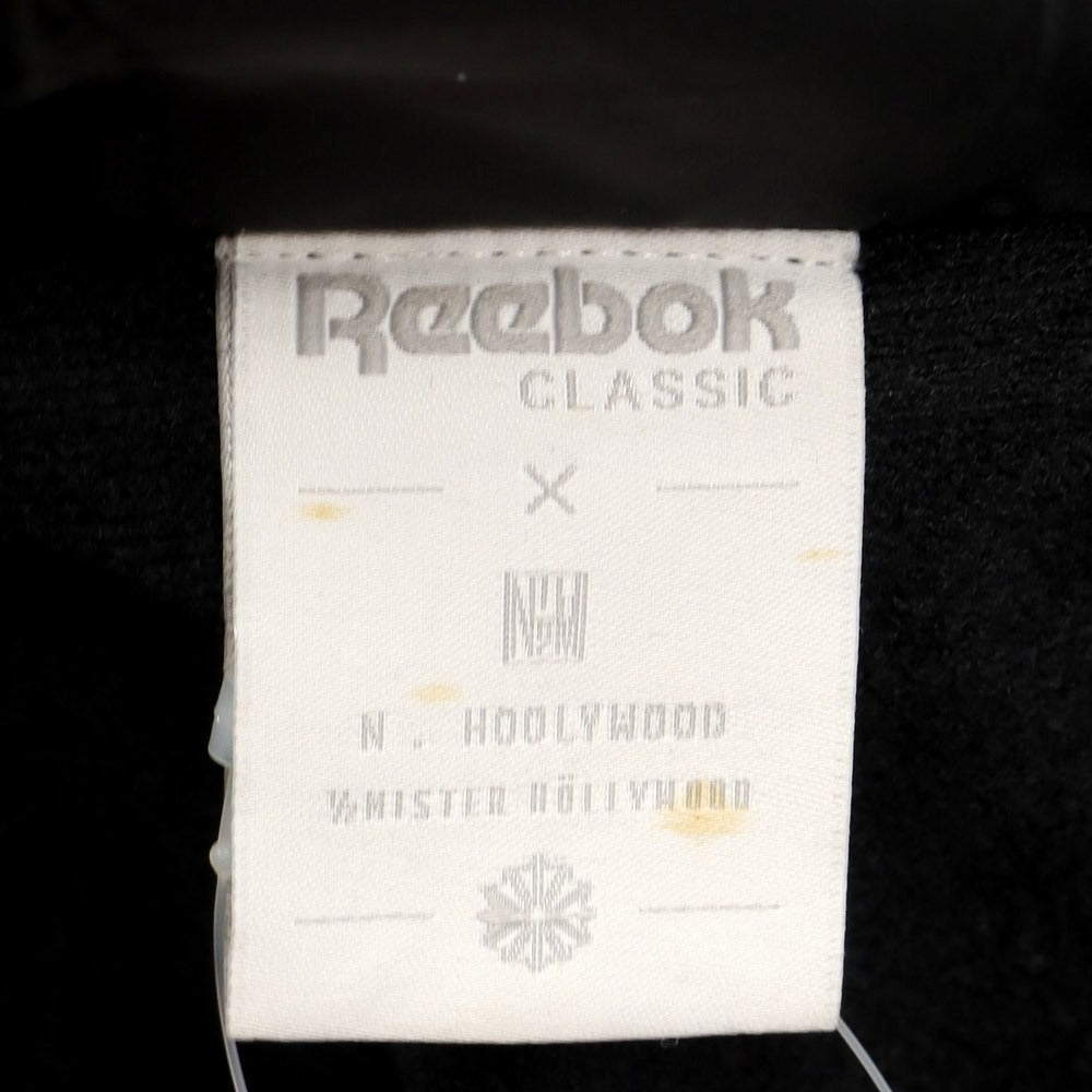 【中古】エヌハリウッド N.HOOLYWOOD Reebokコラボ ポリエステル シェルジャケット ブラック【 M 】【 状態ランクB 】【 メンズ 】