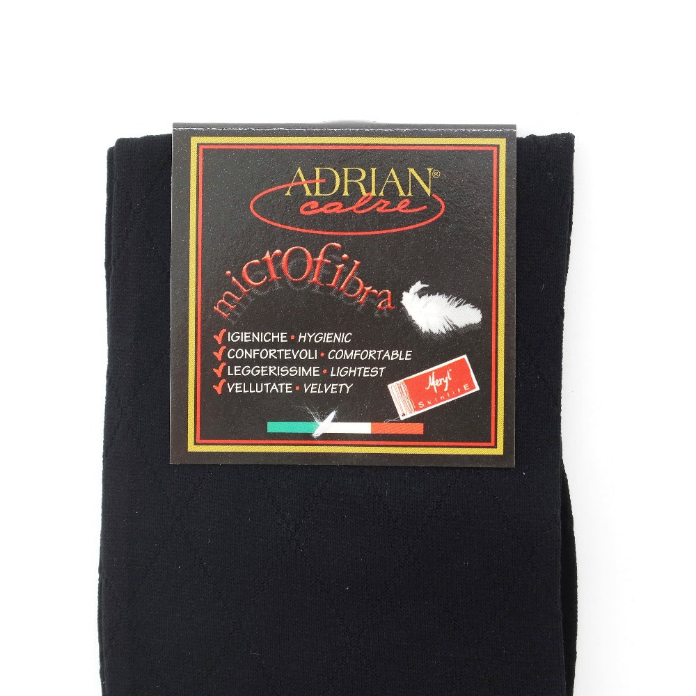 【新品】アドリアン ADRIAN メリル スキンライフ ソックス ブラック【サイズTaglia.(39-42)】【 状態ランクN 】