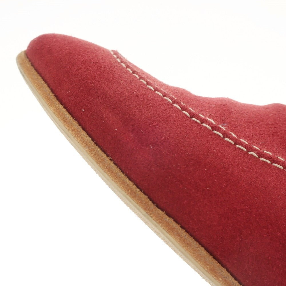 【中古】ベッタニン アンド ベントゥーリ BETTANIN & VENTURI スエード コインローファー レッドxブラック【サイズ8】【RED】【S/S/A/W】【状態ランクB】【メンズ】【759780】