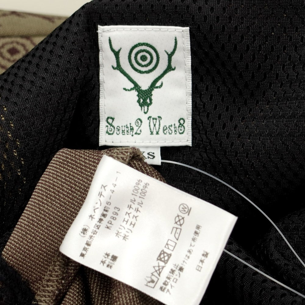 【中古】サウスツーウェストエイト South2 West8 ポリエステルジャージー イージーパンツ オリーブxブラウン【サイズXS】【KAK】【S/S】【状態ランクB】【メンズ】【769293】