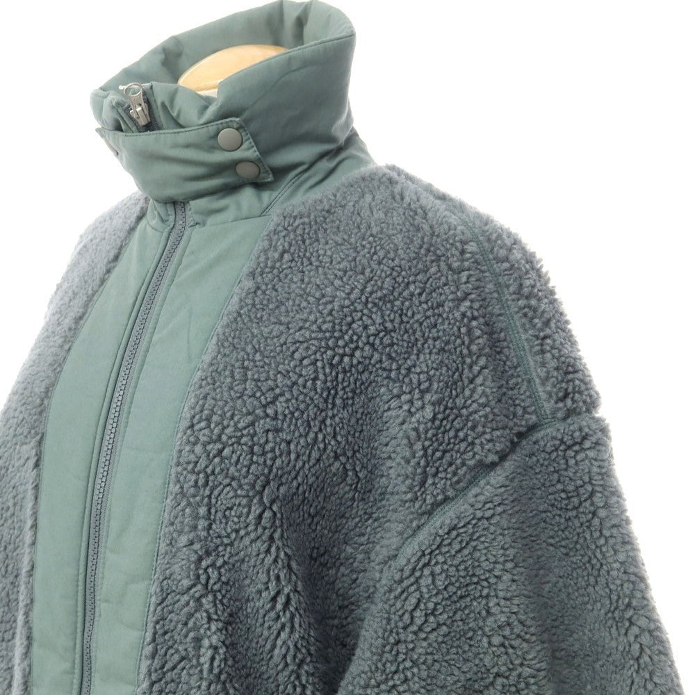 【中古】ヘリーハンセン HELLY HANSEN アクリル系 ポリエステル 中綿 フリースジャケット ブルゾン ブルーグリーン系【サイズM】【GRN】【A/W】【状態ランクB】【メンズ】