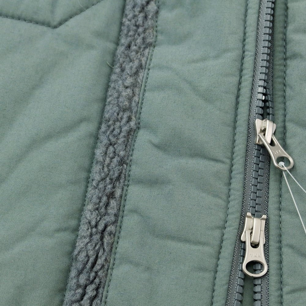 【中古】ヘリーハンセン HELLY HANSEN アクリル系 ポリエステル 中綿 フリースジャケット ブルゾン ブルーグリーン系【サイズM】【GRN】【A/W】【状態ランクB】【メンズ】