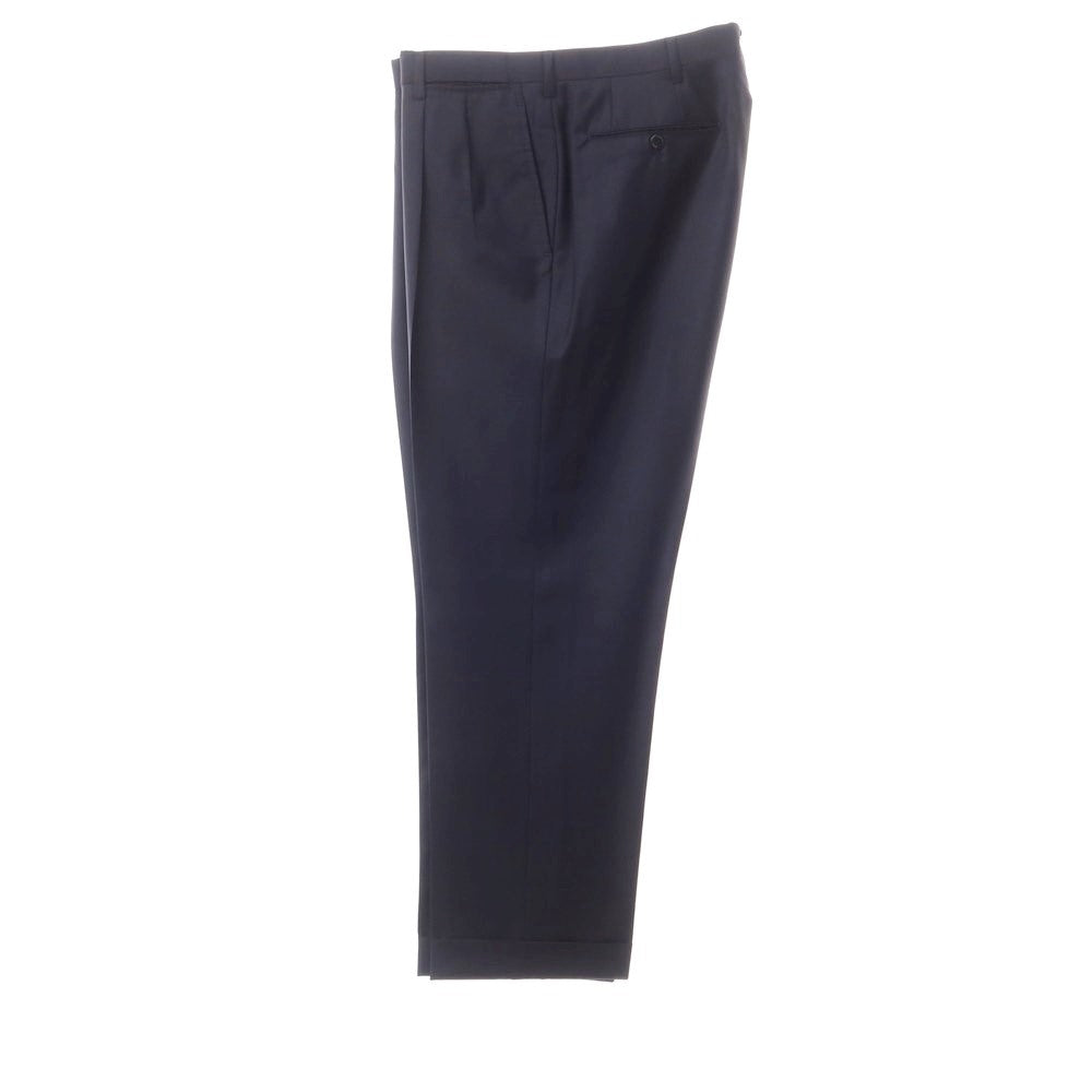 【中古】サルトリア サビーノ SARTORIA SABINO ウール 2つボタンスーツ ネイビー【 表記なし(L位) 】【 状態ランクC 】【 メンズ 】