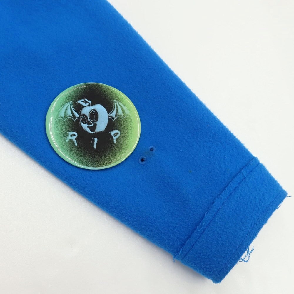 【中古】ナインティナイン パーセント イズ 99%IS- ウールナイロン ワークジャケット ブルゾン ブルー【サイズ4】【BLU】【A/W】【状態ランクC】【メンズ】【768885】