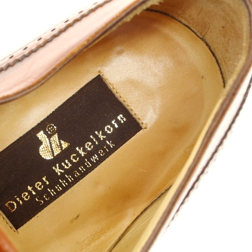 【中古】ディター クッケルコーン Dieter Kuckelkorn ウイングチップ ドレスシューズ ブラウン【サイズ11】【BRW】【S/S/A/W】【状態ランクC】【メンズ】【768876】