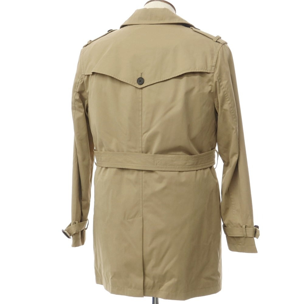 【中古】バナナリパブリック Banana Republic ポリエステルコットン ライナー付 トレンチコート ベージュ【サイズL】【BEI】【A/W】【状態ランクB】【メンズ】