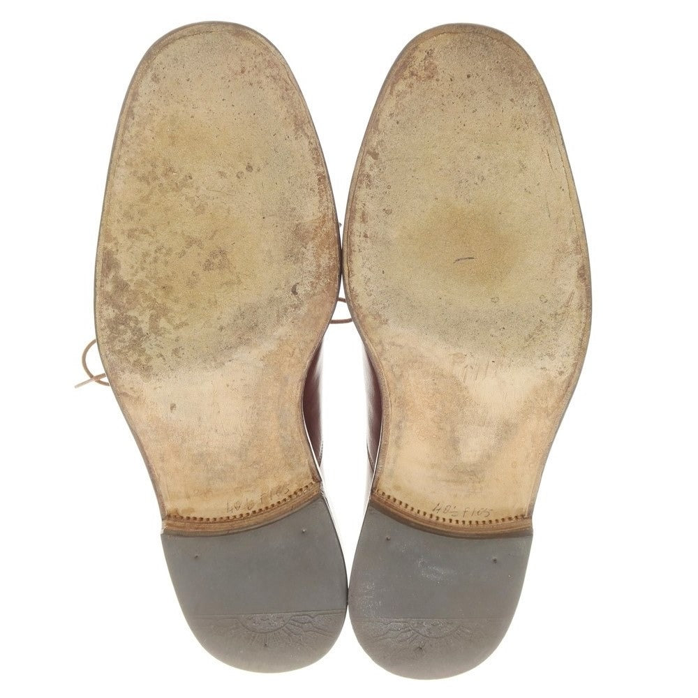 【中古】マンニーナ MANNINA ストレートチップ ドレスシューズ ブラウン【サイズ40.5】【BRW】【S/S/A/W】【状態ランクC】【メンズ】【768780】