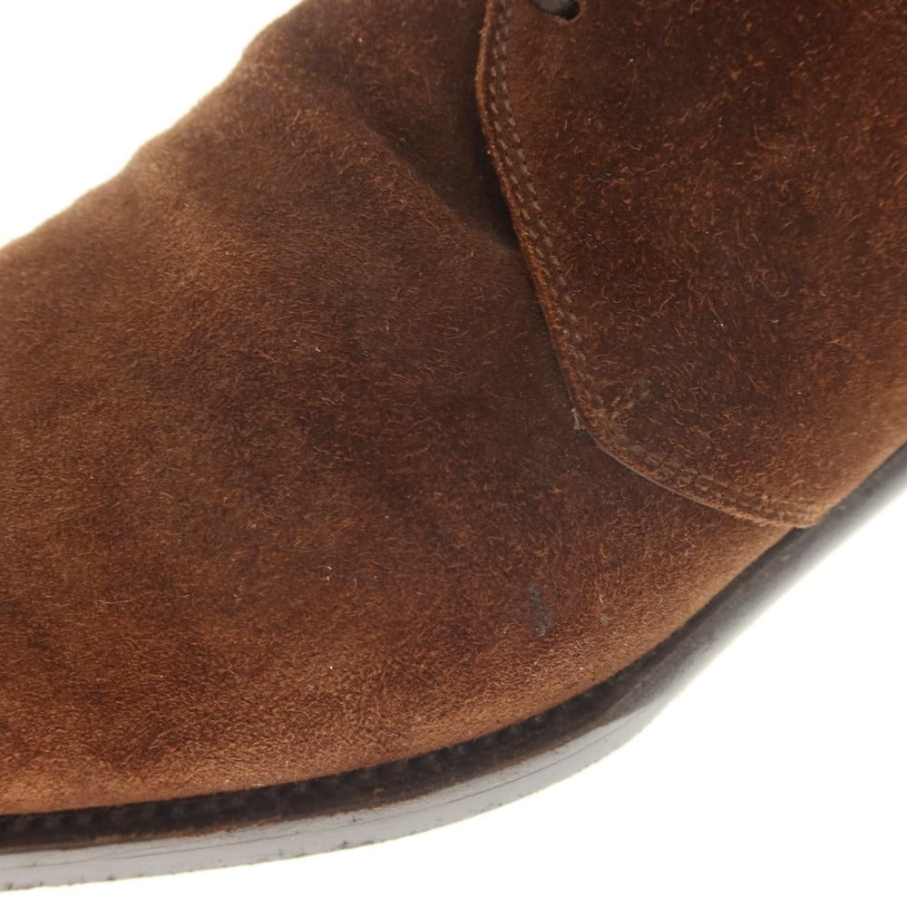 【中古】キートン Kiton スエード チャッカブーツ ダークブラウン【サイズ5 1/2】【BRW】【S/S/A/W】【状態ランクC】【メンズ】【759890】