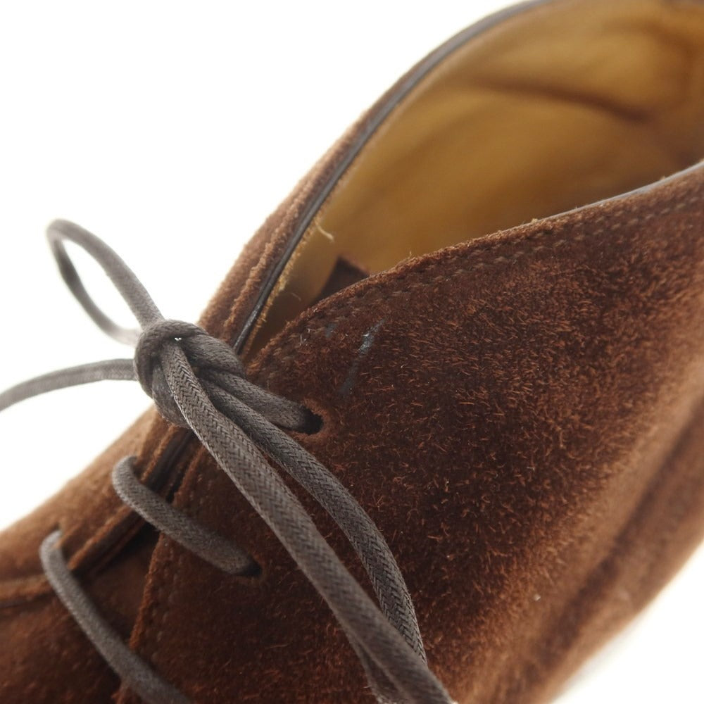 【中古】キートン Kiton スエード チャッカブーツ ダークブラウン【サイズ5 1/2】【BRW】【S/S/A/W】【状態ランクC】【メンズ】【759890】