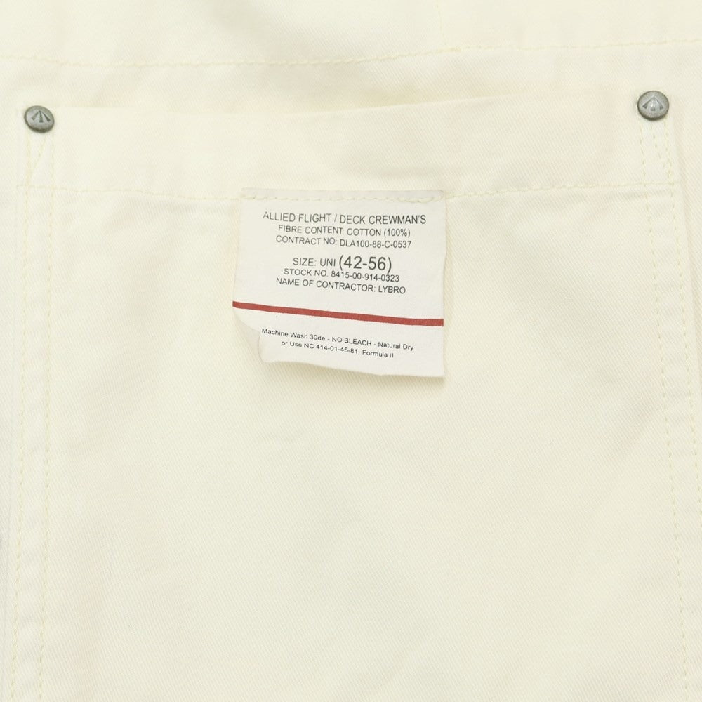 【中古】ナイジェルケーボン Nigel Cabourn コットン カバーオール オフホワイト【 44 】【 状態ランクC 】【 メンズ 】