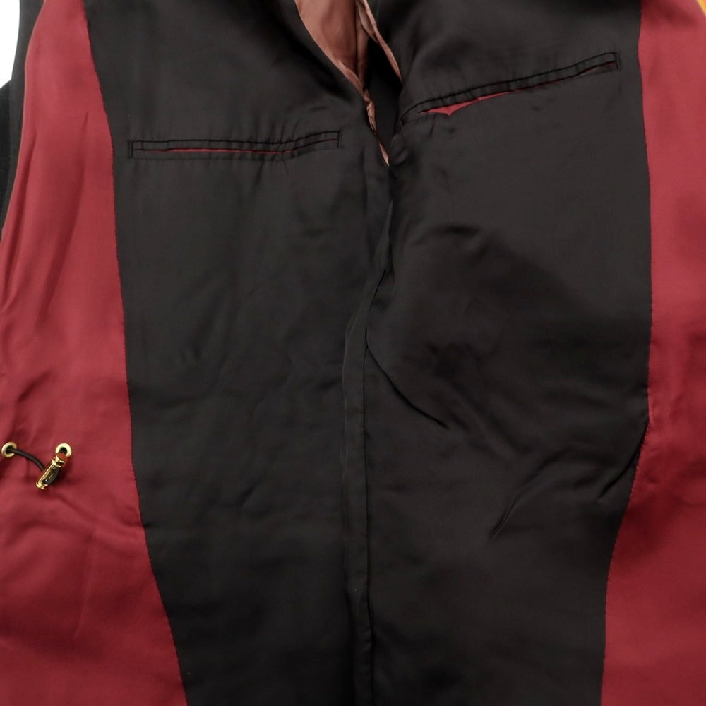 【中古】ポールスミス Paul Smith ウール ナイロン 切替 マウンテンパーカー ブラック系【 M 】【 状態ランクC 】【 メンズ 】