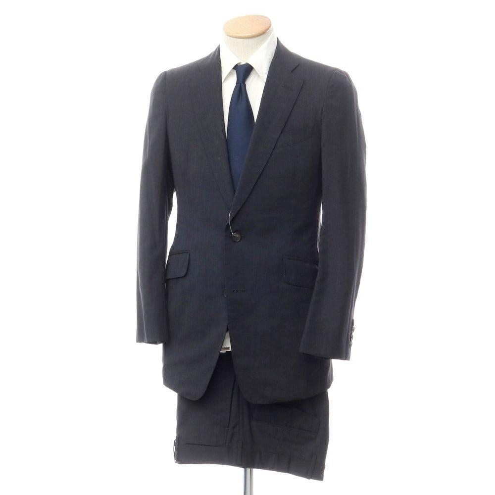 [Used] ANSNAM Wool 2-button suit, dark grey [No size indicated (XS)] [