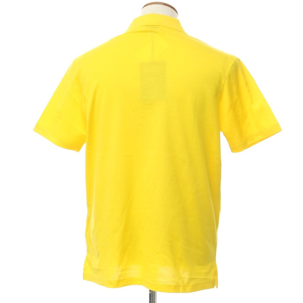 【新品】ポールアンドシャーク PAUL&SHARK コットン 半袖ポロシャツ イエロー【サイズM】【YEL】【S/S】【状態ランクN】【メンズ】【759387】