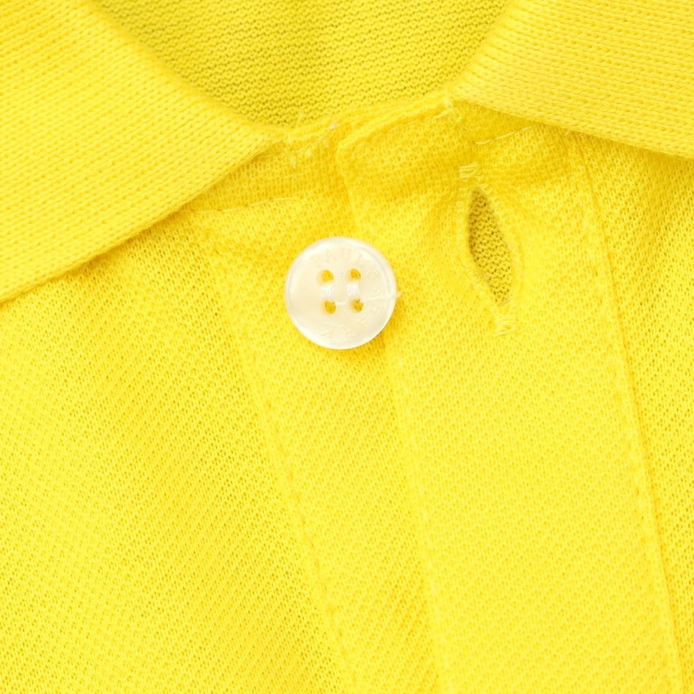 【新品】ポールアンドシャーク PAUL&SHARK コットン 半袖ポロシャツ イエロー【サイズM】【YEL】【S/S】【状態ランクN】【メンズ】【759387】