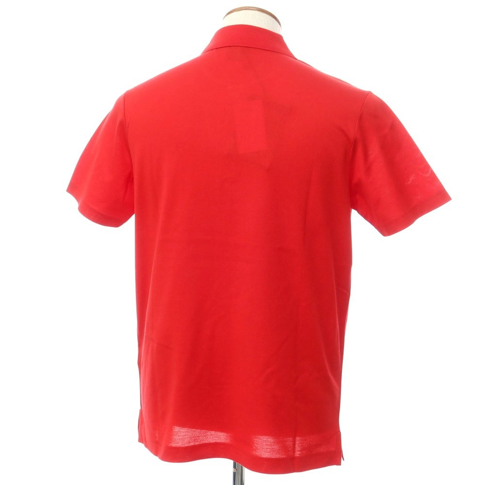 【新品】ポールアンドシャーク PAUL&SHARK コットン 半袖ポロシャツ レッド【サイズM】【RED】【S/S】【状態ランクN】【メンズ】【759385】