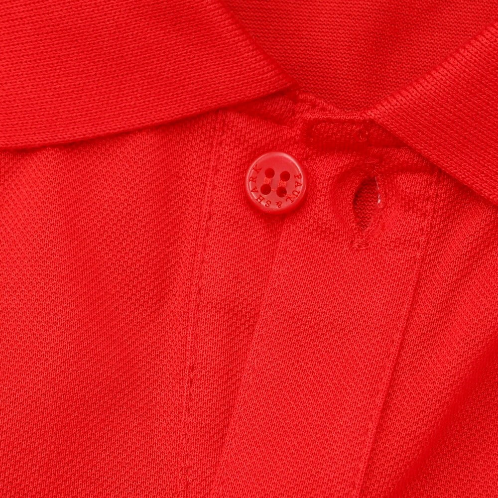 【新品】ポールアンドシャーク PAUL&SHARK コットン 半袖ポロシャツ レッド【サイズM】【RED】【S/S】【状態ランクN】【メンズ】【759385】