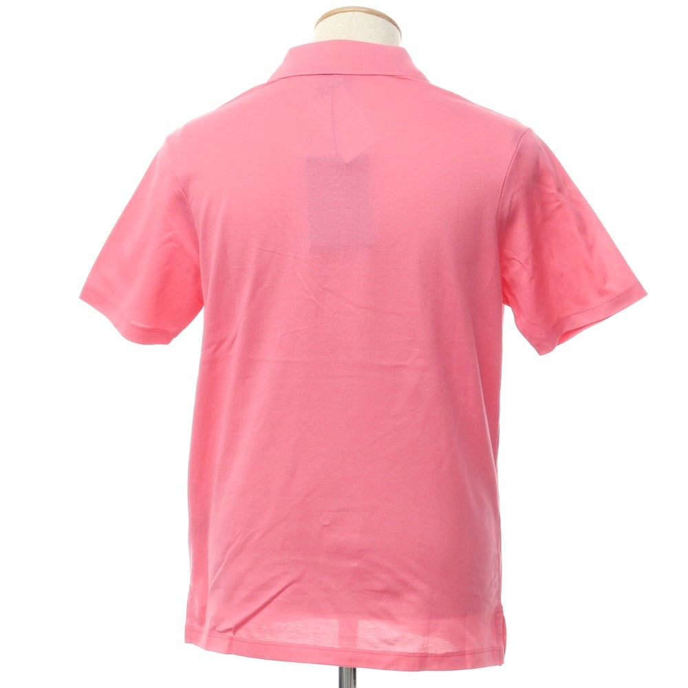【新品】ポールアンドシャーク PAUL&SHARK コットン 半袖ポロシャツ ピンク【サイズS】【PNK】【S/S】【状態ランクN】【メンズ】【759383】