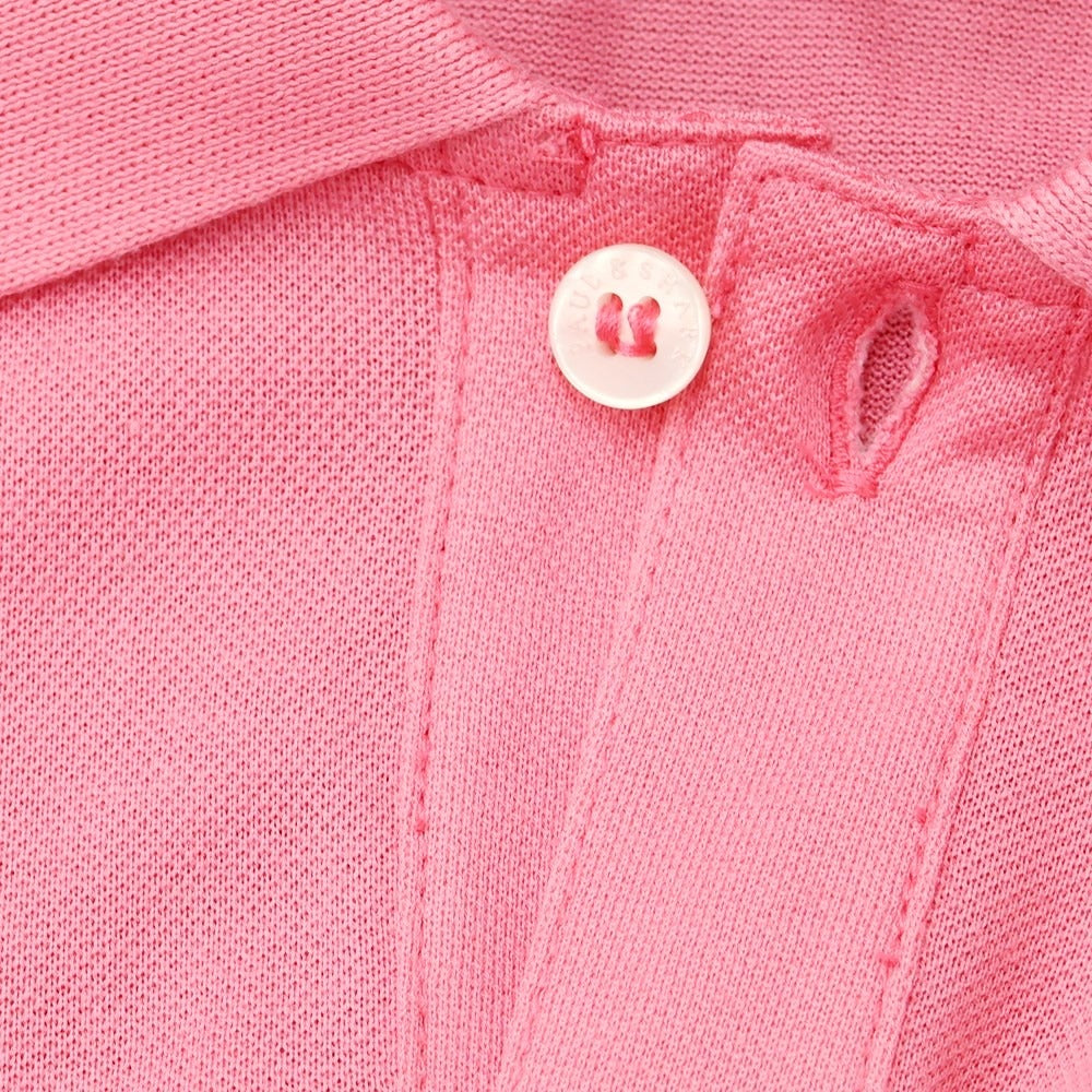 【新品】ポールアンドシャーク PAUL&SHARK コットン 半袖ポロシャツ ピンク【サイズS】【PNK】【S/S】【状態ランクN】【メンズ】【759383】