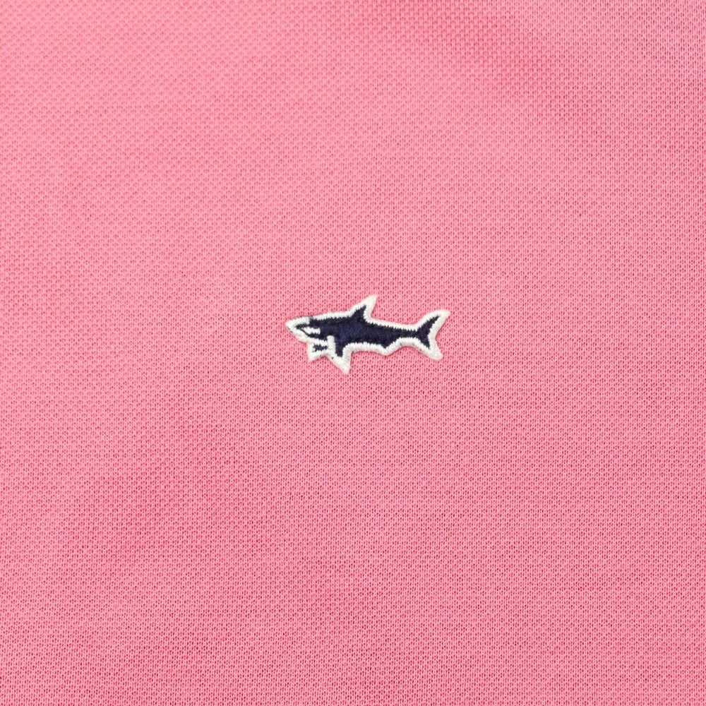 【新品】ポールアンドシャーク PAUL&SHARK コットン 半袖ポロシャツ ピンク【サイズS】【PNK】【S/S】【状態ランクN】【メンズ】【759383】