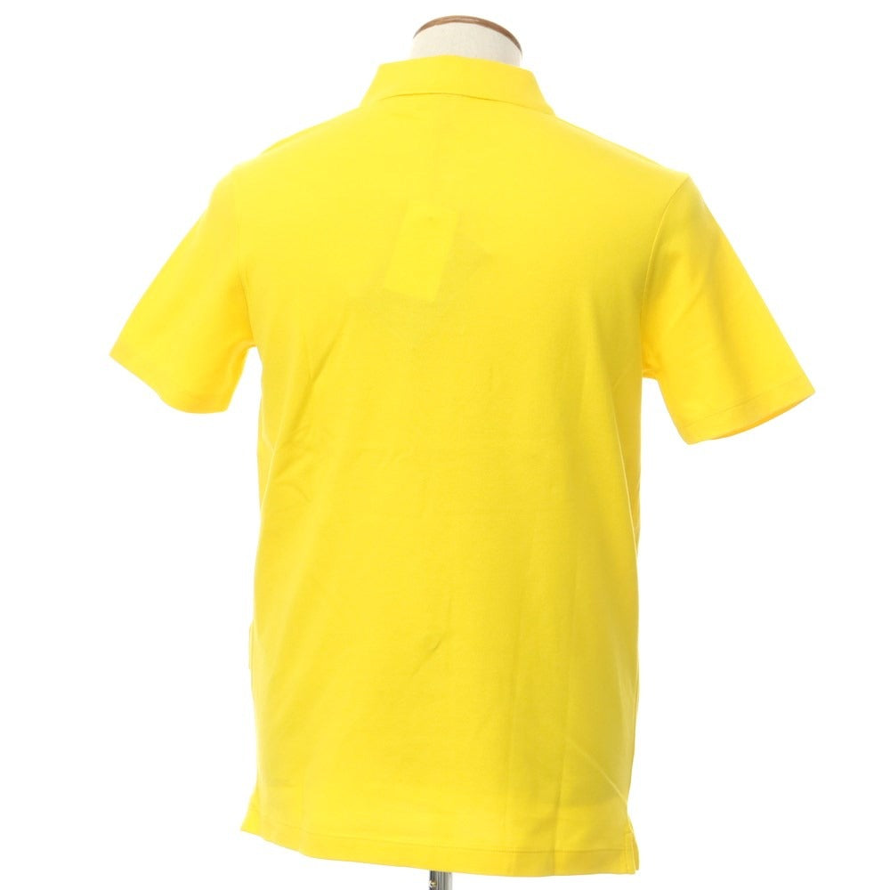 【新品】ポールアンドシャーク PAUL&SHARK コットン 半袖ポロシャツ イエロー【サイズM】【YEL】【S/S】【状態ランクN】【メンズ】【759385】