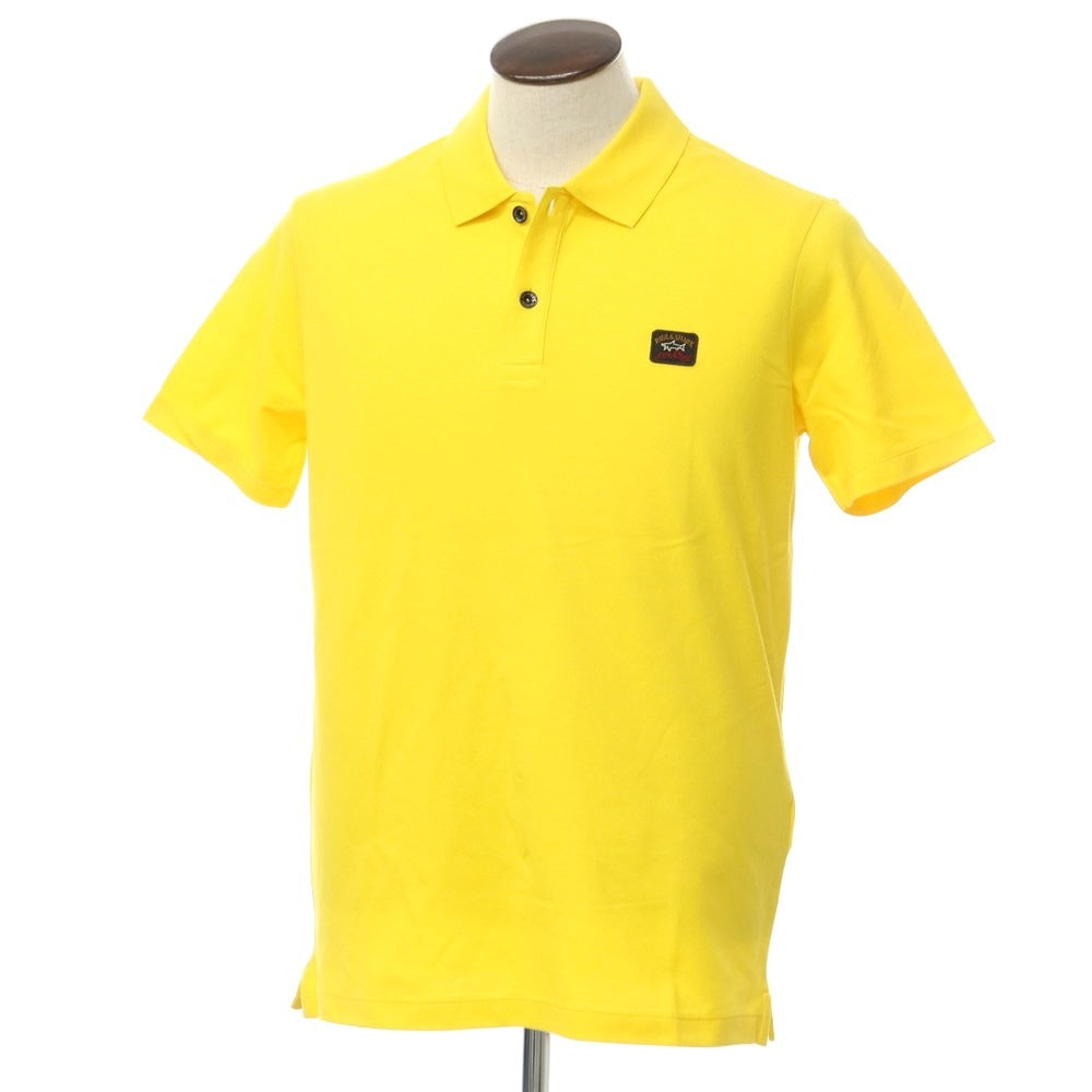 【新品】ポールアンドシャーク PAUL&SHARK コットン 半袖ポロシャツ イエロー【サイズL】【YEL】【S/S】【状態ランクN】【メンズ】【759383】