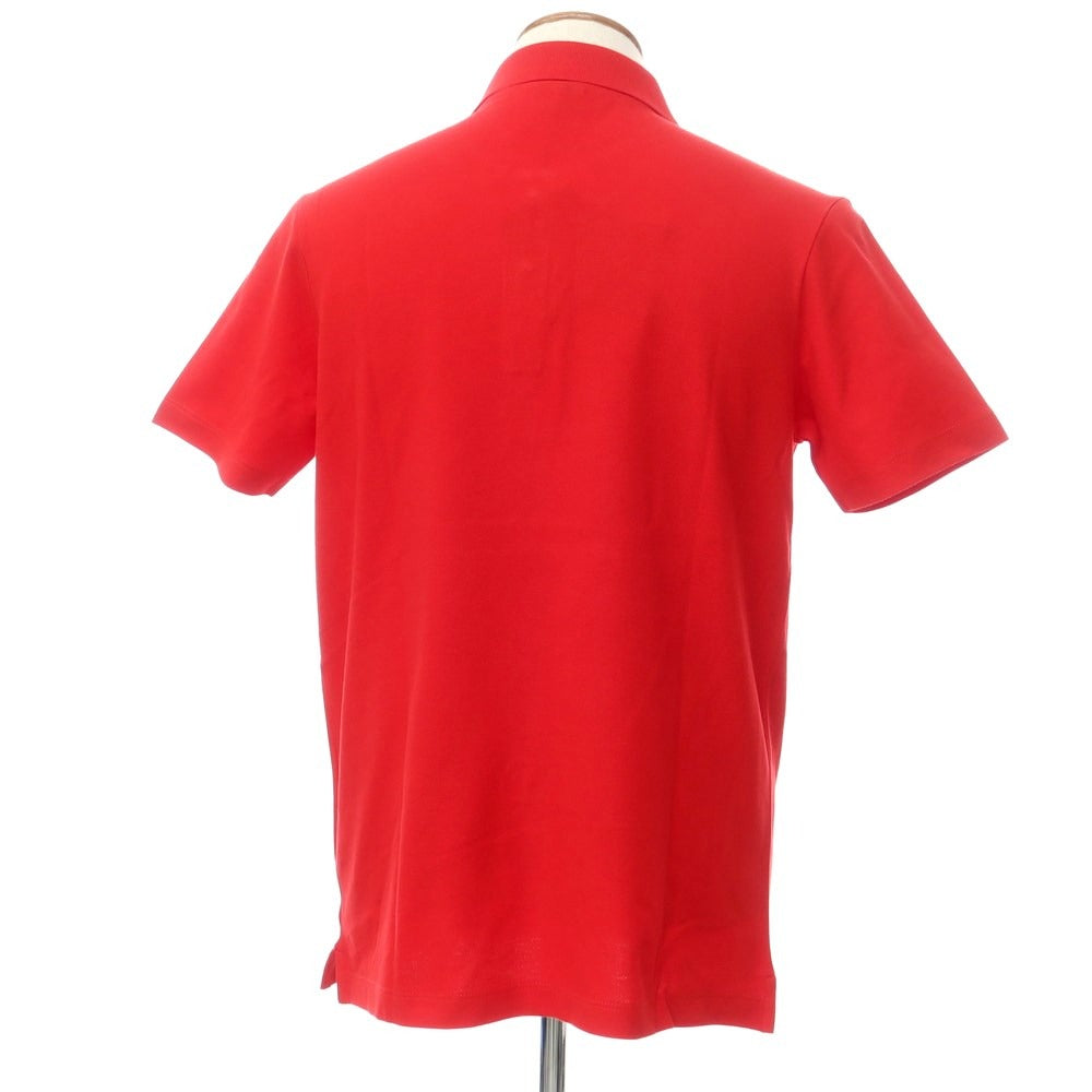 【新品】ポールアンドシャーク PAUL&SHARK コットン 半袖ポロシャツ レッド【サイズM】【RED】【S/S】【状態ランクN】【メンズ】【759383】