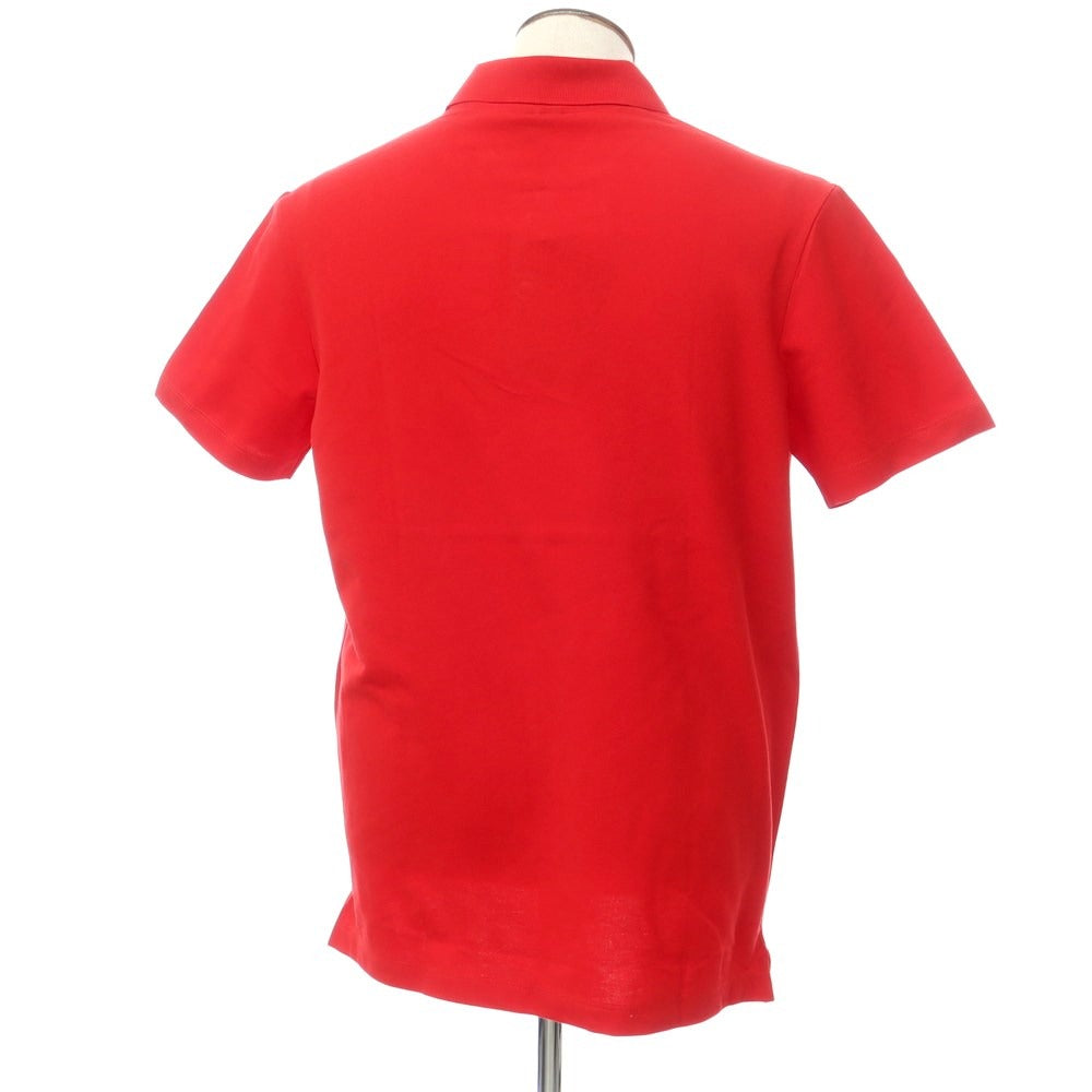 【新品】ポールアンドシャーク PAUL&SHARK コットン 半袖ポロシャツ レッド【サイズL】【RED】【S/S】【状態ランクN】【メンズ】【759382】