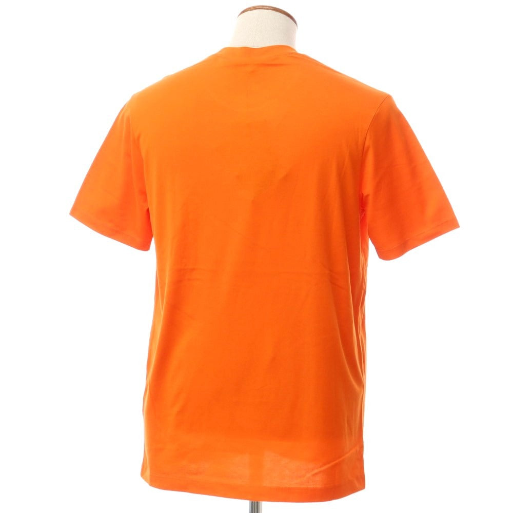 【新品】ポールアンドシャーク PAUL&SHARK ロゴワッペン 半袖Tシャツ オレンジ【 M 】【 状態ランクN 】【 メンズ 】