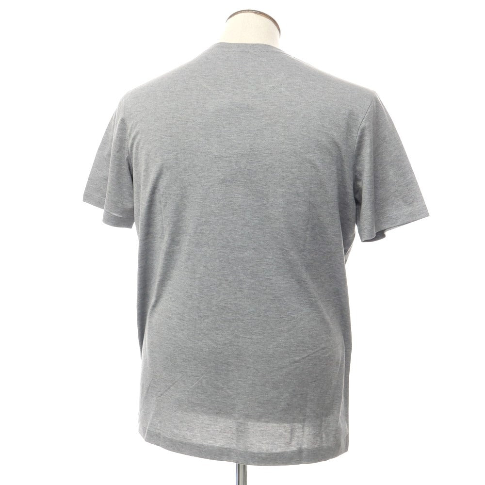 【新品】ポールアンドシャーク PAUL&SHARK ロゴワッペン 半袖Tシャツ グレー【 L 】【 状態ランクN 】【 メンズ 】