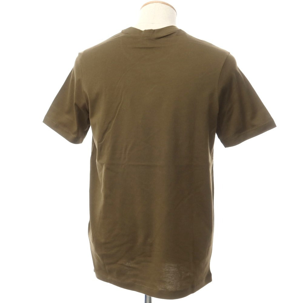 【新品】ポールアンドシャーク PAUL&SHARK ロゴワッペン 半袖Tシャツ オリーブ【 S 】【 状態ランクN 】【 メンズ 】