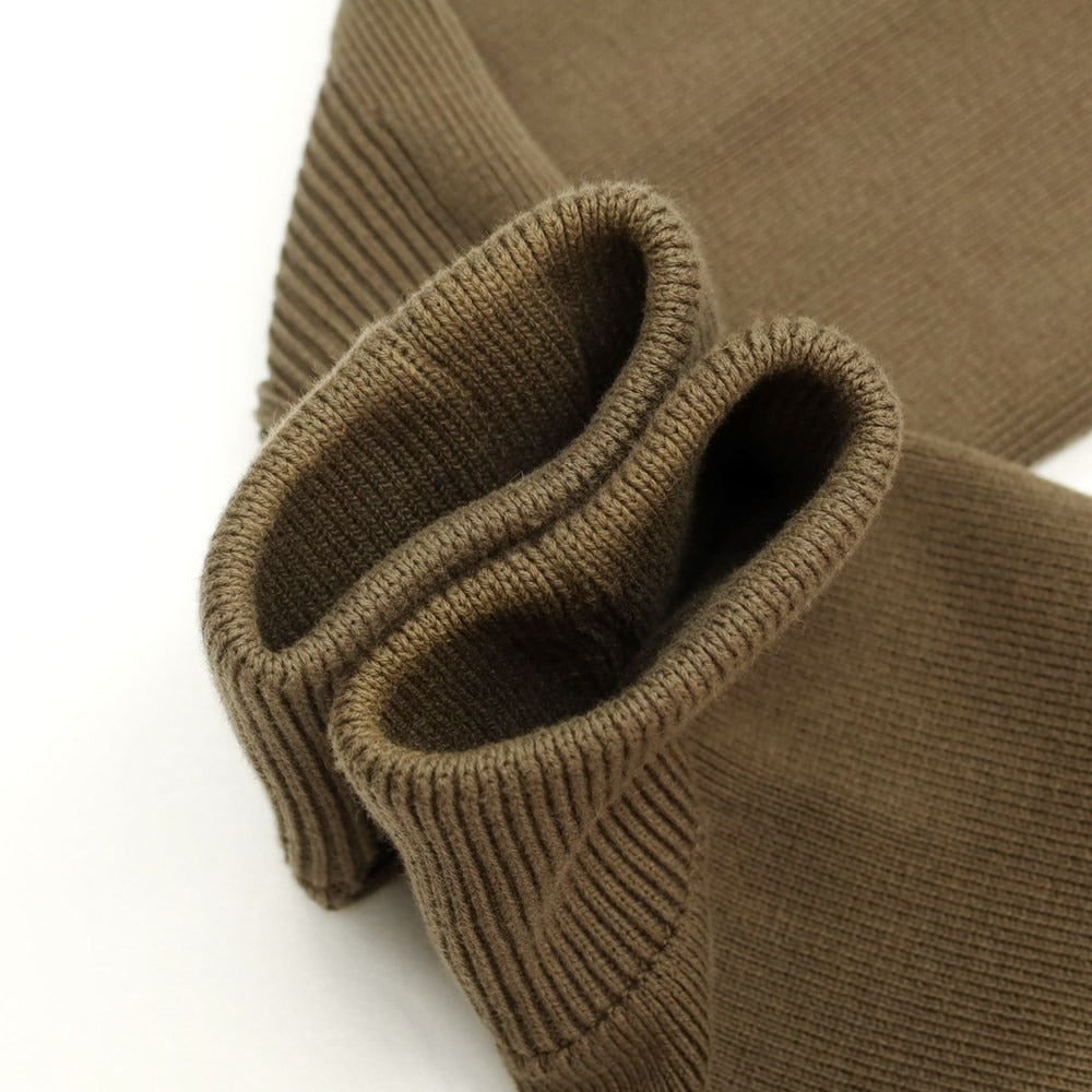 【中古】ウールリッチ WOOLRICH コットンニット切替 ダウンジャケット オリーブ【 S(US) 】【 状態ランクB 】【 メンズ 】