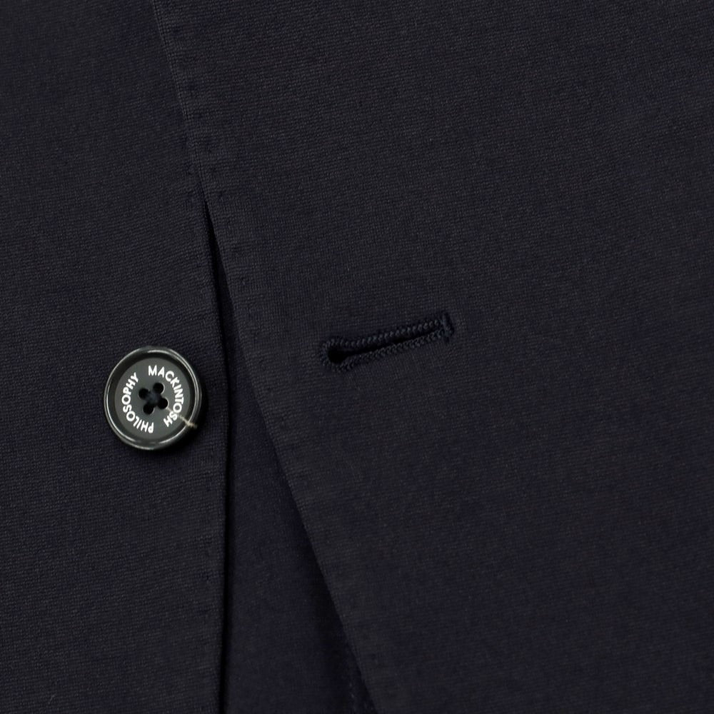 【中古】マッキントッシュフィロソフィー MACKINTOSH PHILOSOPHY アクリルナイロンレーヨン テーラードジャケット ネイビー【 38 】【 状態ランクC 】【 メンズ 】