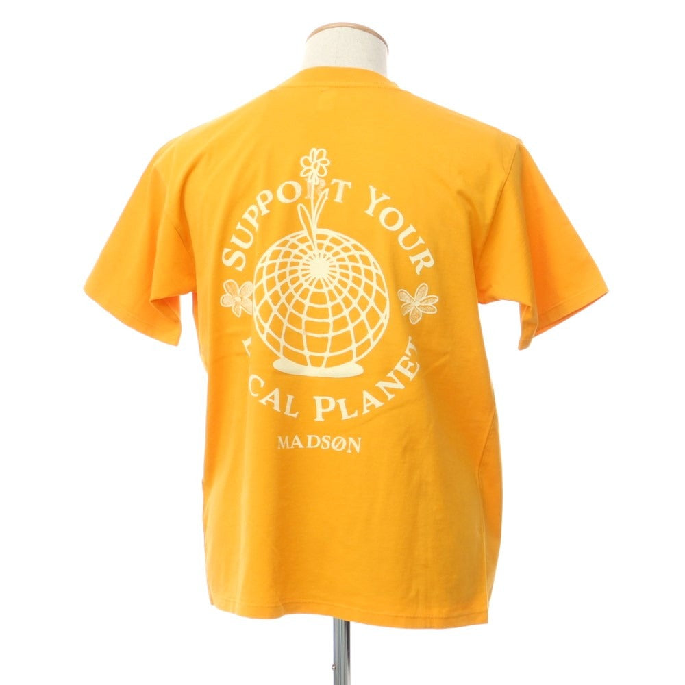 【新品】マドソン MADSON コットン クルーネック 半袖Tシャツ オレンジ【 S 】【 状態ランクN 】【 メンズ 】