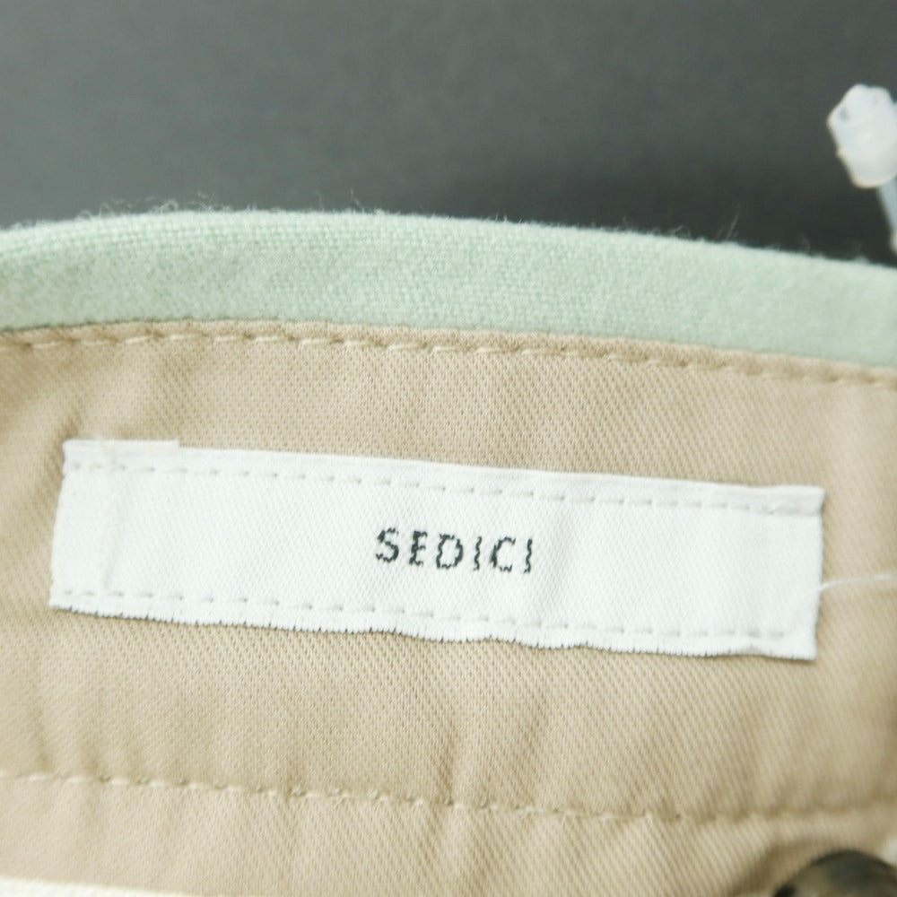 【新品】ピーティートリノ PT TORINO Edge SEDICI ストレッチウール スラックスパンツ ペールグリーン【 48 】【 状態ランクN 】【 メンズ 】
