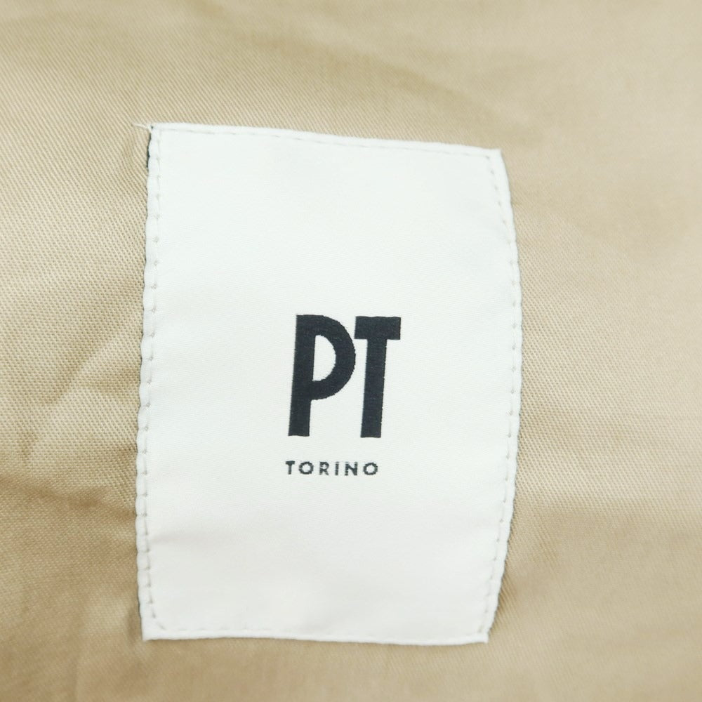 【新品】ピーティートリノ PT TORINO Edge SEDICI ストレッチウール スラックスパンツ ペールグリーン【 48 】【 状態ランクN 】【 メンズ 】