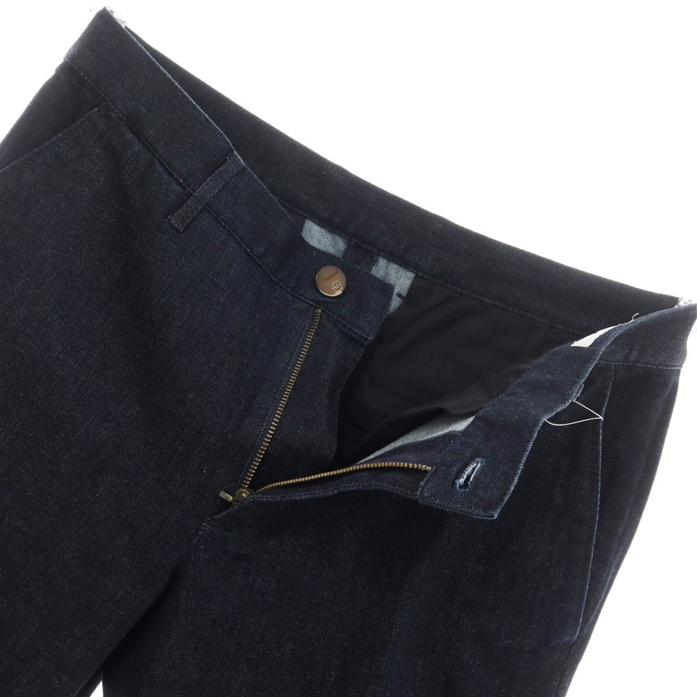 【新品】ピーティートリノ PT TORINO コットンポリエステル デニム カジュアルスラックスパンツ ネイビー【サイズ50】【NVY】【S/S】【状態ランクN】【メンズ】【759287】
