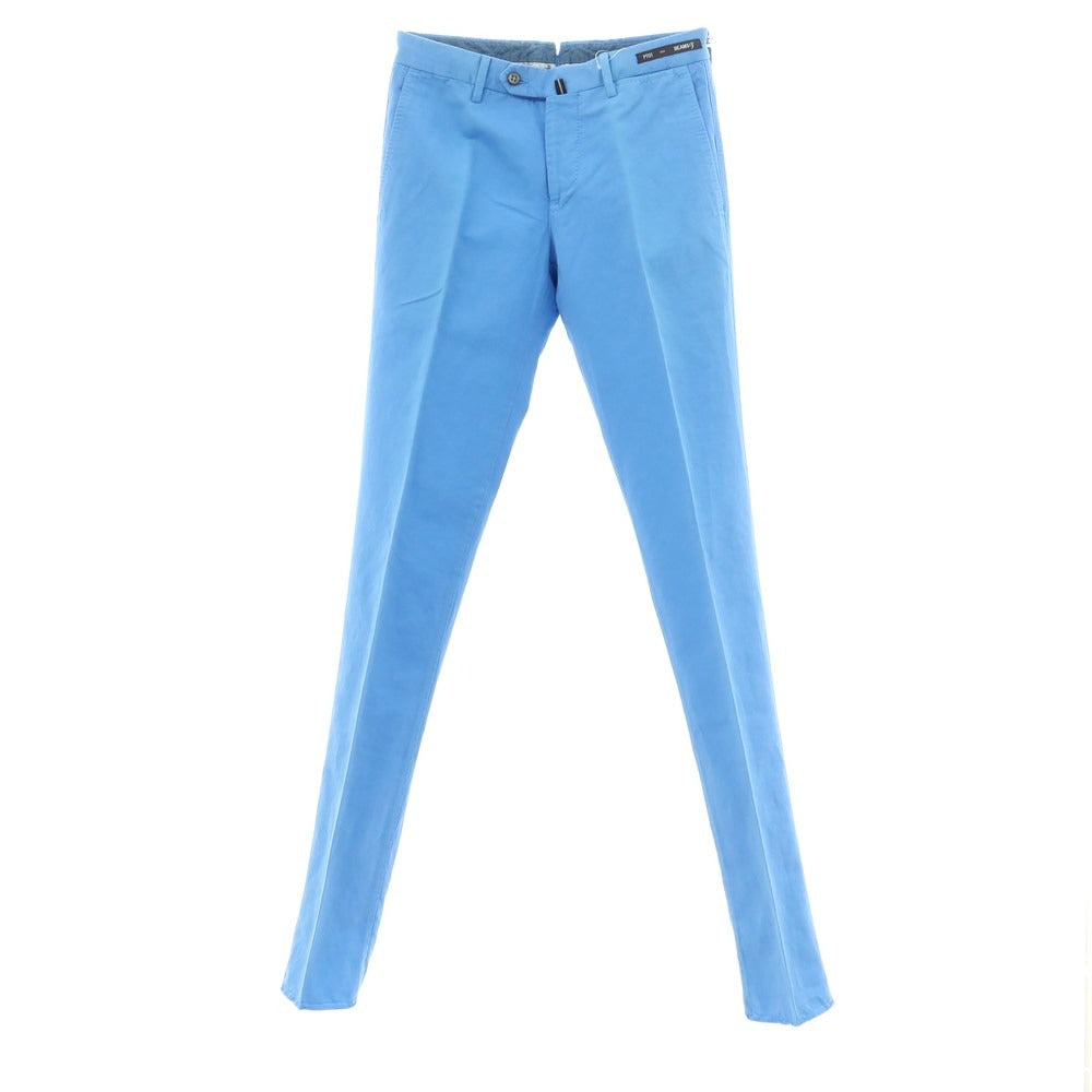 【中古】ピーティーゼロウーノ PT01 BEAMS F別注 コットンリネン カジュアルスラックスパンツ ライトブルー【サイズ44】【BLU】【S/S】【状態ランクD】【メンズ】【759271】