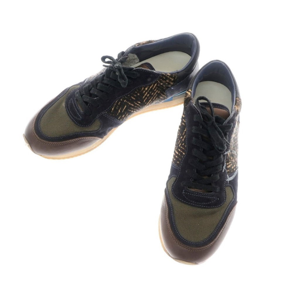 【中古】フィリップモデル PHILIPPE MODEL スニーカー ネイビー系【 43 】【 状態ランクB 】【 メンズ 】