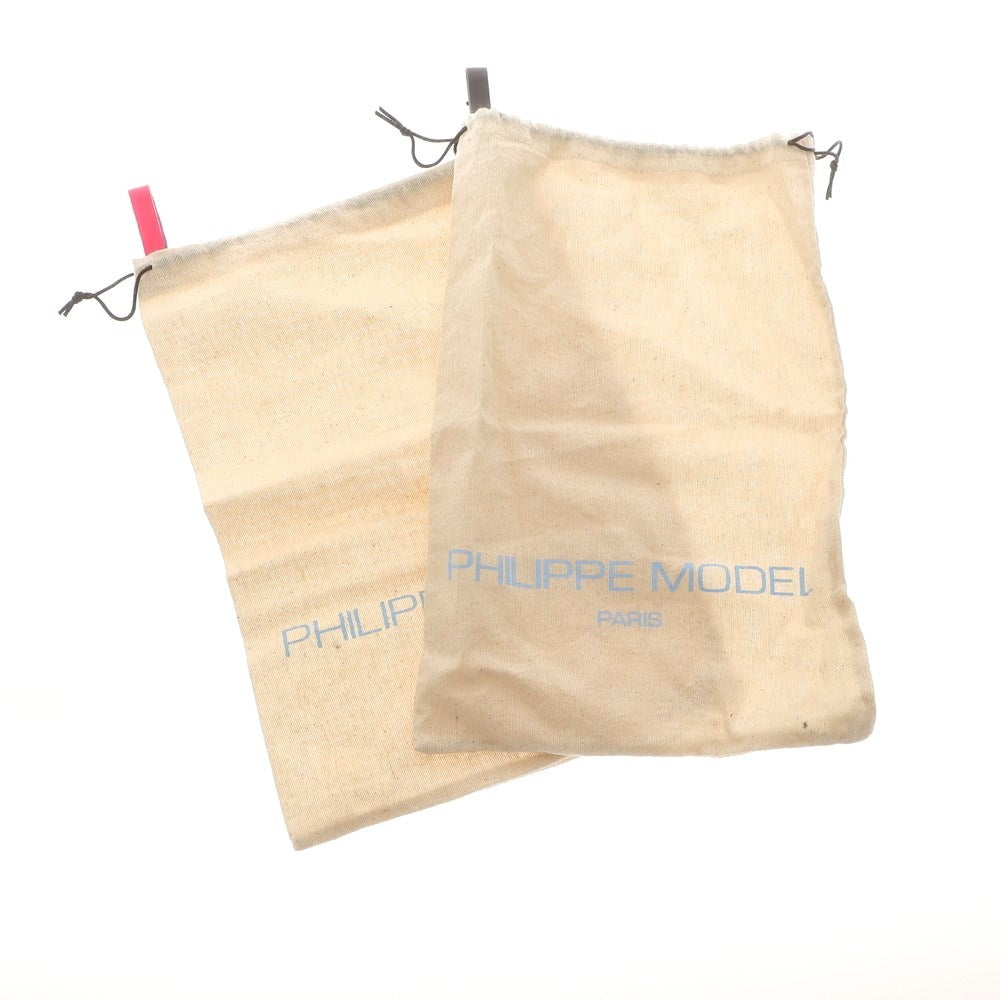 【中古】フィリップモデル PHILIPPE MODEL スニーカー ネイビー系【 43 】【 状態ランクB 】【 メンズ 】