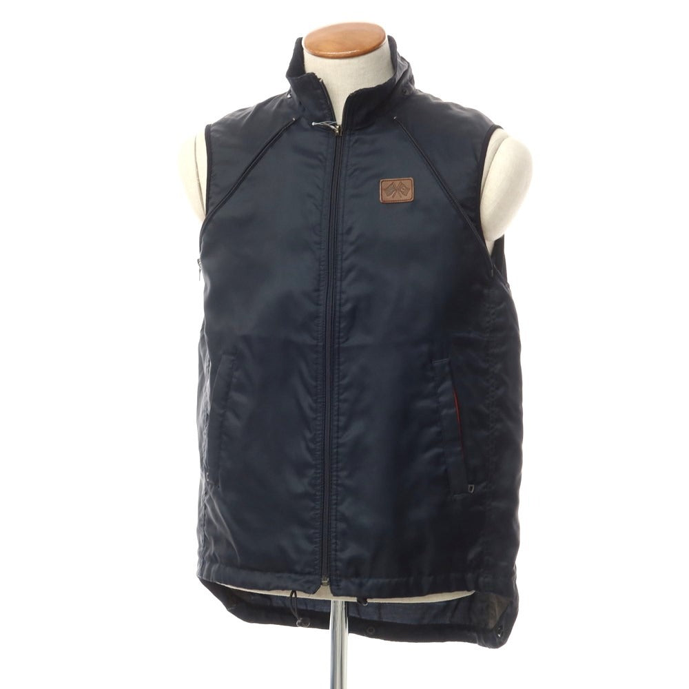 【中古】ハケットロンドン HACKETT LONDON ナイロン ジップアップ ブルゾン ブラックネイビー【 M 】【 状態ランクC 】【