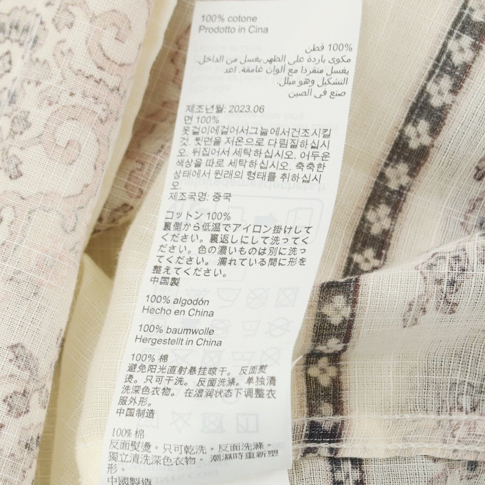 【中古】オールセインツ AllSaints コットン オープンカラー 半袖シャツ ベージュ【 XS 】【 状態ランクB 】【 メンズ 】