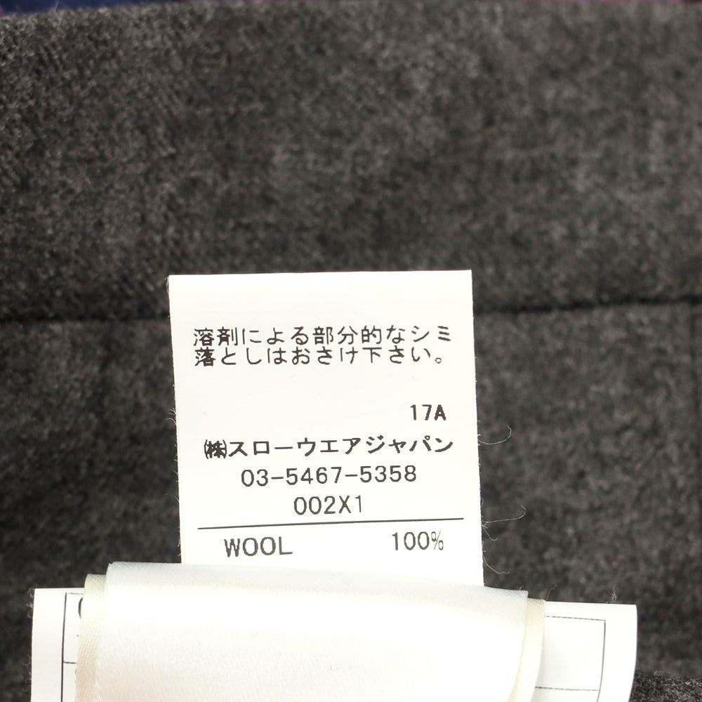 【中古】インコテックス INCOTEX SUPER120’sウール ドレススラックスパンツ ダークグレー【 46 】【 状態ランクB 】【 メンズ 】