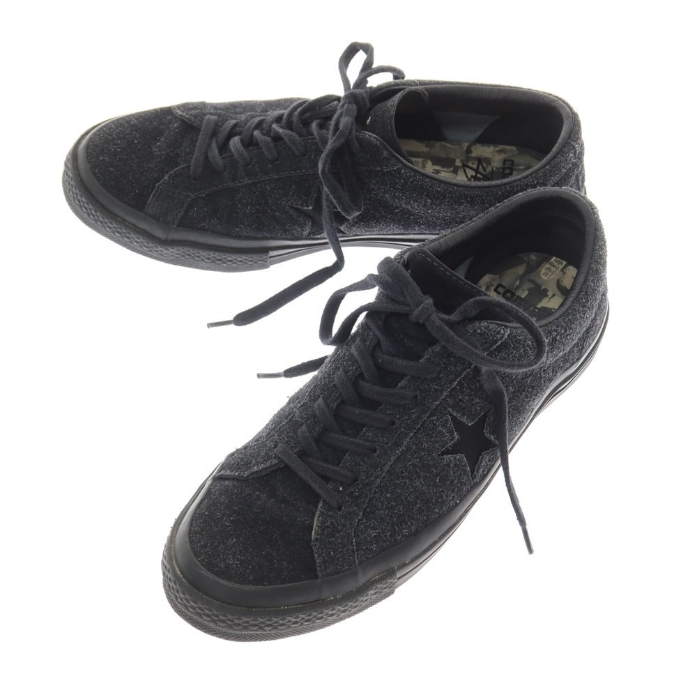 中古】ステューシー STUSSY × CONVERSE ワンスター スニーカー ブラック【 27.5cm 】【 状態ランクC 】【 メンズ –  リタリオリブロ