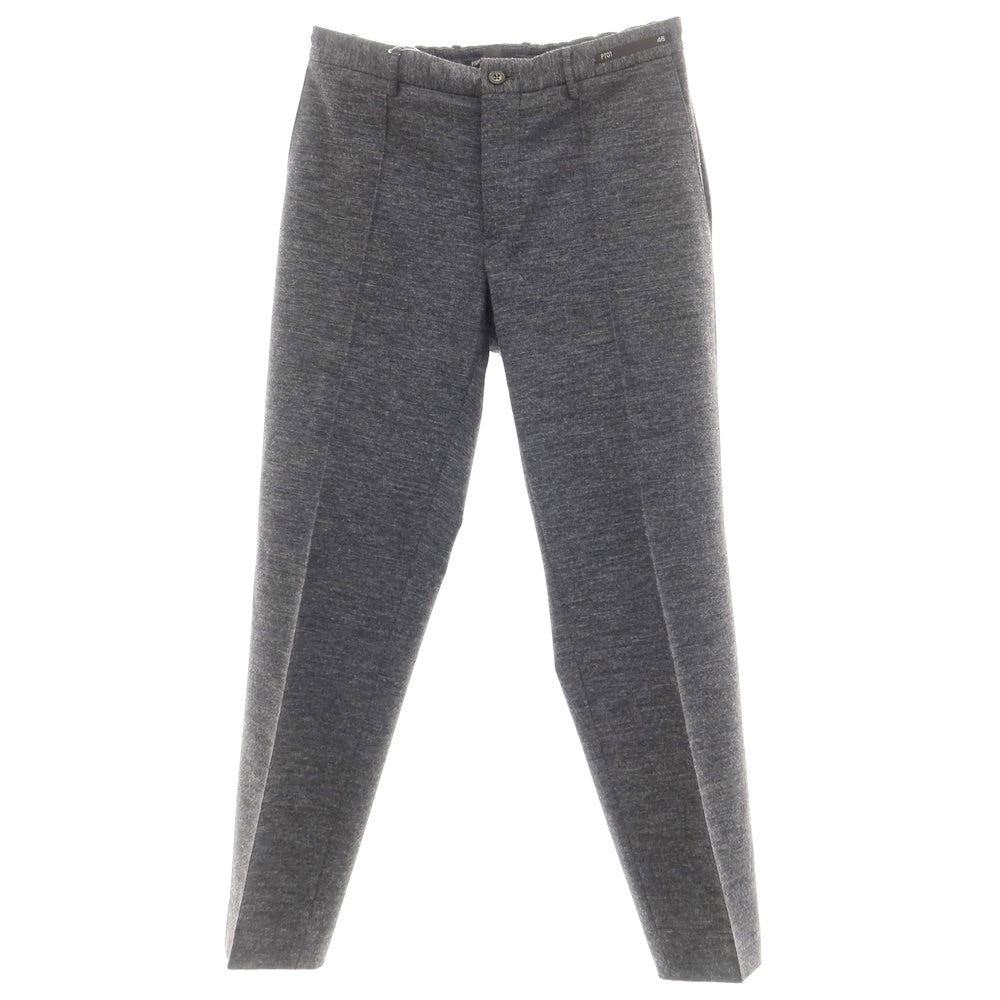 PT01 ピーティゼロウーノ ウールスラックス チャコールグレー46