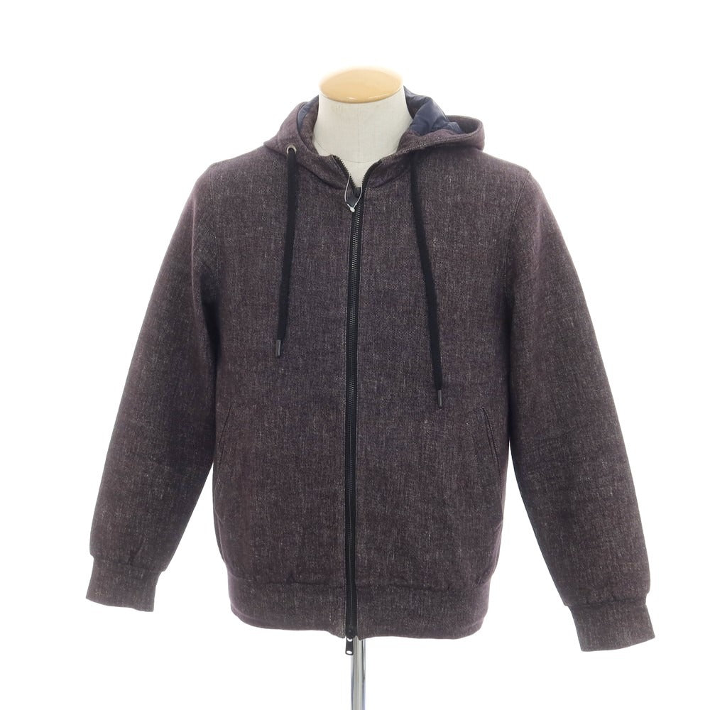 【中古】チルコロ1901 CIRCOLO 1901 コットン ジップアップ パーカー ダークブラウン【サイズS】【BRW】【A/W】【状態ランクB】【メンズ】【759089】