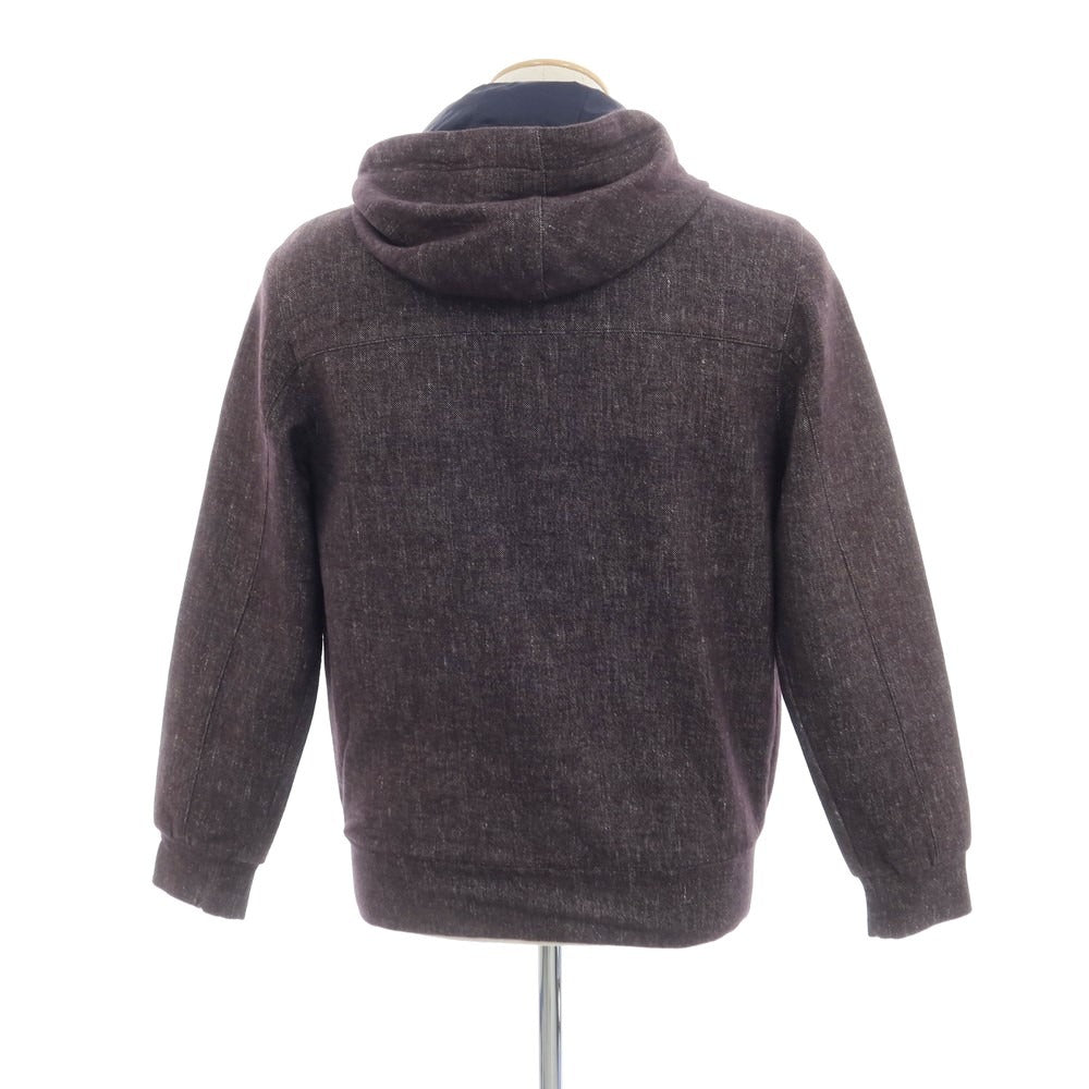 【中古】チルコロ1901 CIRCOLO 1901 コットン ジップアップ パーカー ダークブラウン【サイズS】【BRW】【A/W】【状態ランクB】【メンズ】【759089】